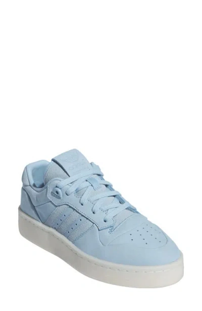 Adidas Originals Adidas Rivalry Lux Low Top Basketball Sneaker In Blue/blue/ivory