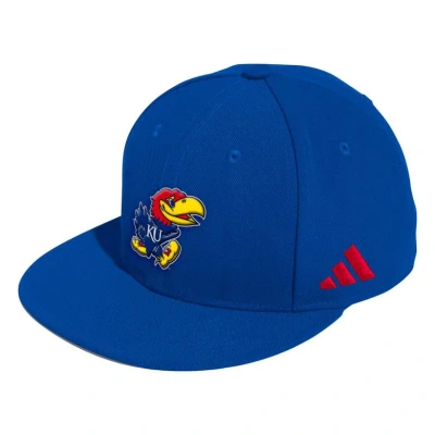Adidas Originals Adidas Royal Kansas Jayhawks On-field Baseball Fitted Hat