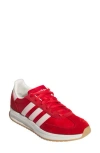 Adidas Originals Womens Adidas Sl72 Shell And Suede Low-top Trainers In Scarlet/quartz/red