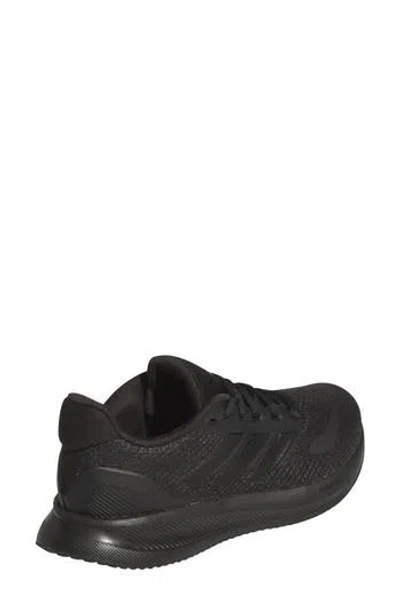 Adidas Originals Adidas Run Falcon 5 Running Shoe In Black/black/white