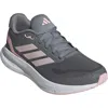 Adidas Originals Adidas Run Falcon 5 Running Shoe In Grey/sandy Pink/white