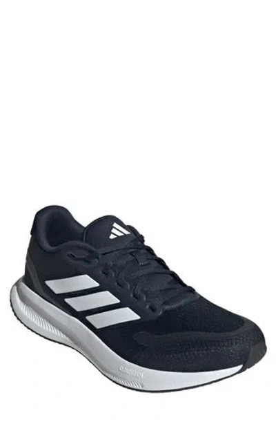 Adidas Originals Adidas Run Falcon 5 Running Shoe In Ink/white/black