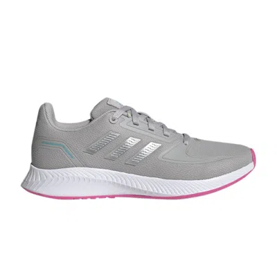 Pre-owned Adidas Originals Adidas Runfalcon 2.0 J 'grey Screaming Pink' | Kid's Size 5