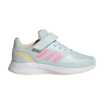 Pre-owned Adidas Originals Adidas Runfalcon 2.0 Little Kid 'almost Blue Beam Pink' | Kid's Size 11