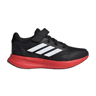 Pre-owned Adidas Originals Adidas Runfalcon 5 C 'black White Bright Red' | Kid's Size 11