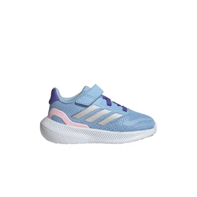 Pre-owned Adidas Originals Adidas Runfalcon 5 I 'glow Blue Silver Pink' | Infant Size 10