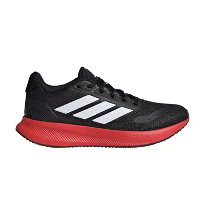 Pre-owned Adidas Originals Adidas Runfalcon 5 J 'black White Bright Red' | Kid's Size 6
