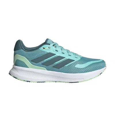 Pre-owned Adidas Originals Adidas Runfalcon 5 J 'mint Ton' | Teal | Kid's Size 6 In Blue