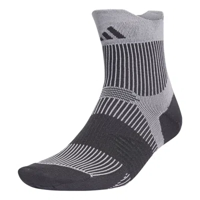 Adidas Originals Adidas Running Adizero Heat.rdy Socks 'black Grey'