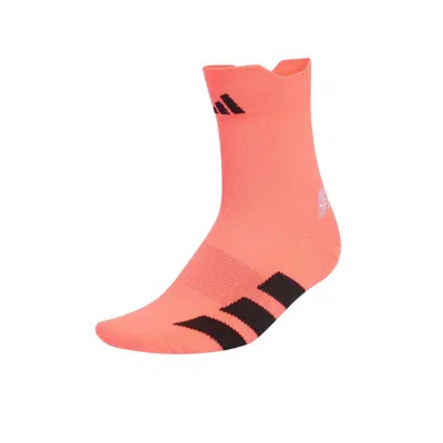 Adidas Originals Adidas Running Adizero Quarter Socks Orange Black