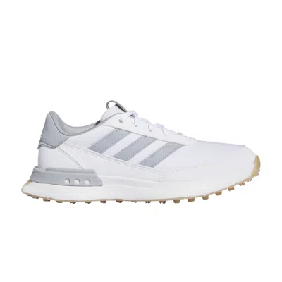 Pre-owned Adidas Originals Adidas S2g Spikeless 24 Golf J 'white Halo Silver' | Kid's Size 4