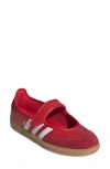 Adidas Originals Samba Mary Jane Trainers In Red