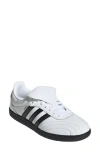 Adidas Originals Womens Core White Black Patent Samba Lt Patent-leather Low-top Trainers
