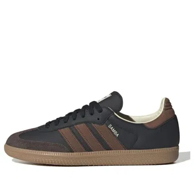 ADIDAS ORIGINALS ADIDAS SAMBA OG 'BLACK PRELOVED BROWN'