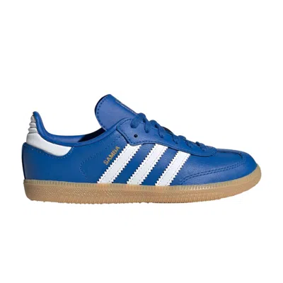 Pre-owned Adidas Originals Adidas Samba Og C 'fourth Of July Pack - Blue' | Kid's Size 11