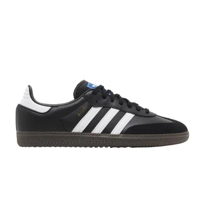 Pre-owned Adidas Originals Adidas Samba Og J 'black White' | Kid's Size 7