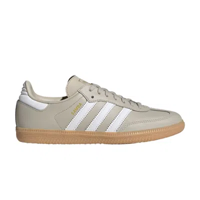 Pre-owned Adidas Originals Adidas Samba Og J 'fourth Of July Pack - Beige' | Grey | Kid's Size 6 In Gray
