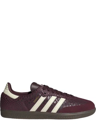 Adidas Originals Adidas Samba Og Leather Sneaker In Bordeaux