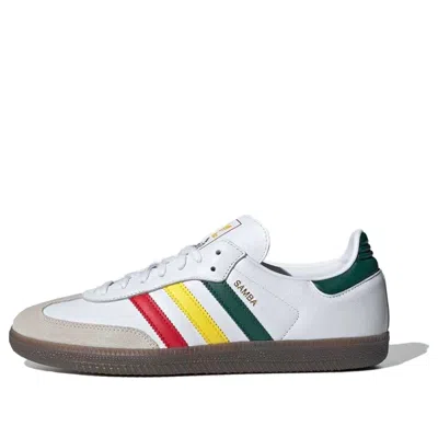Adidas Originals Adidas Samba Og 'rasta 'white' In Multi