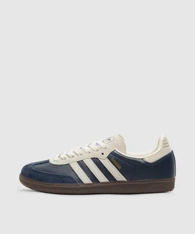 Adidas Originals Adidas Gender Inclusive Samba Og Sneaker In Navy/cream White/gum5