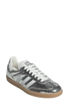 Adidas Originals Adidas Samba Og Sneaker In Silver Metallic/white/white