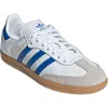 Adidas Originals Samba Og Sneakers In White/blue/gum