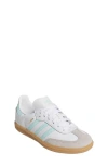 Adidas Originals Kids' Adidas Samba Og Sneaker In White/semi Flash Aqua/gum