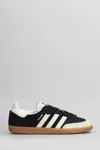 Adidas Originals Samba Og Leather And Suede Sneakers In Black