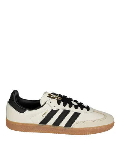 Adidas Originals Samba Og Leather Sneakers In Beige