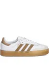 Adidas Originals Sambae Three-stripe Sneakers In White