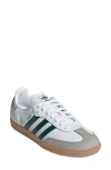 Adidas Originals Adidas Gender Inclusive Samba Og Sneaker In White/collegiate Green/grey