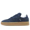 Adidas Originals Samba Xlg Denim Low-top Sneakers In Blue