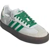 Adidas Originals Adidas Sambae Sneaker In White/ Green/ Off White