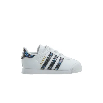 Pre-owned Adidas Originals Adidas Samoa I 'snake Scales' | White | Infant Size 5