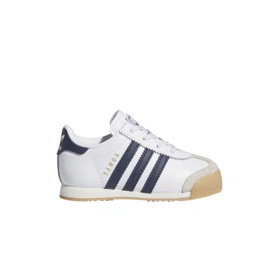 Pre-owned Adidas Originals Adidas Samoa I 'white Vintage Indigo' | Infant Size 5