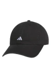 Adidas Originals Adidas Saturday 3 Baseball Cap In Black/white