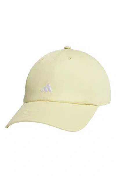 Adidas Originals Adidas Saturday 3 Baseball Cap In Yellow
