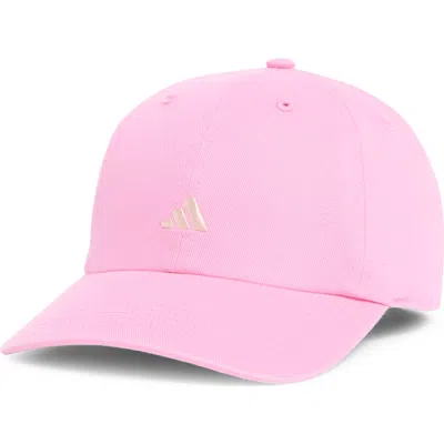 Adidas Originals Adidas Saturday 3 Baseball Cap In Tropic Bloom/ Pink Tint