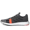 Adidas Originals Adidas Senseboost Go 'hi-red Coral' In Black