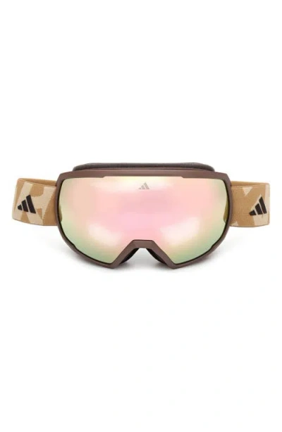 Adidas Originals Adidas Shield Snow Goggles In Pink
