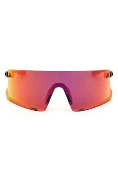 Adidas Originals Adidas Shield Sunglasses In Orange