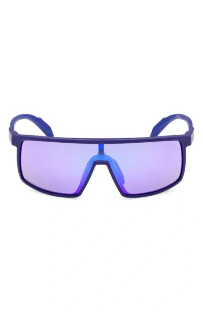 Adidas Originals Adidas Shield Sunglasses In Blue