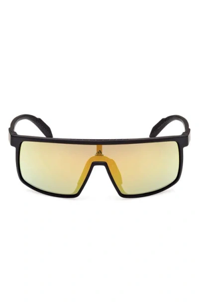 Adidas Originals Adidas Shield Sunglasses In Black
