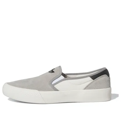 Adidas Originals Adidas Shmoofoil Slip-on 'solid Grey' In Gray