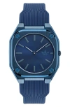 Adidas Originals Adidas Silicone Strap Watch In Blue