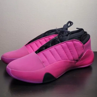 Pre-owned Adidas Originals Adidas Size 14.5 Harden Vol. 7 Lucid Fuchsia Pink Basketball Nba Hp3019