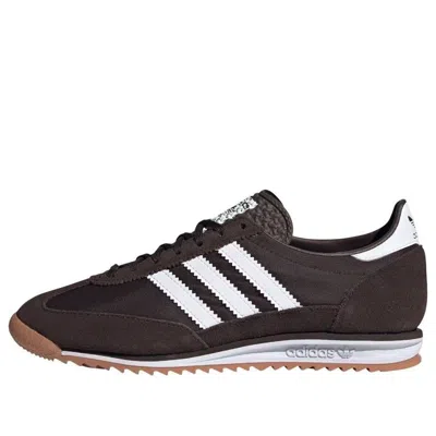 Adidas Originals Adidas Sl 72 Og 'dark Brown White' In Black
