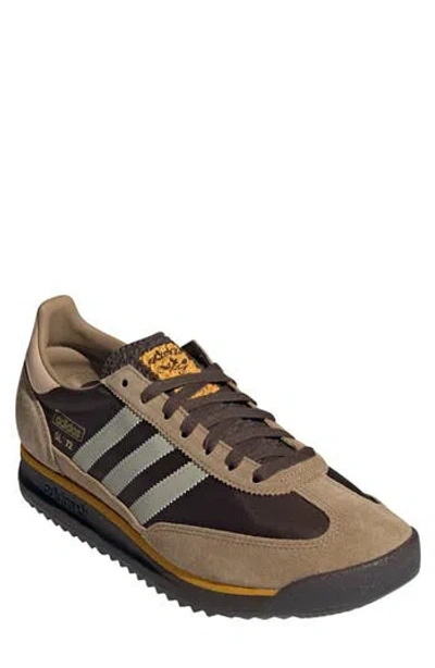 Adidas Originals Adidas Sl 72 Rs Sneaker In Brown Putty Grey