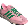 Adidas Originals Sl 72 Og 3-stripes Suede Sneakers In Pink