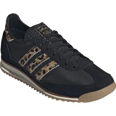 Adidas Originals Adidas Sl 72 Sneaker In Preloved Brown/ Black/ Gum